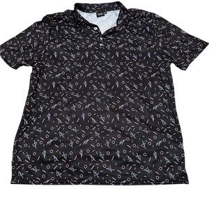 Golf Geometric Men's Shirt